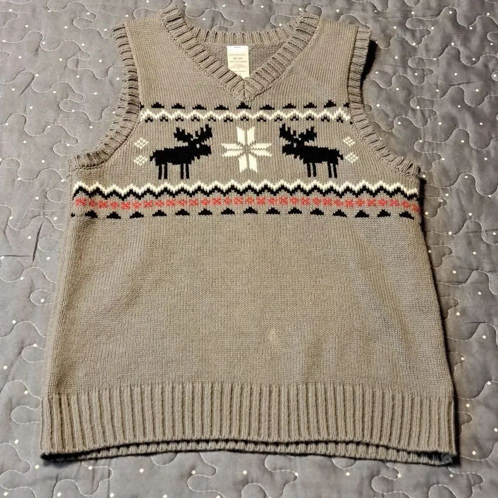 George gray sweater vest size 5T